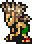 Character sprite in action.