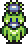 Character sprite when still.