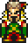 Character sprite in action.