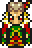 Character sprite when still.