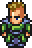 Character sprite in action.