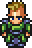 Character sprite when still.