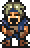 Character sprite in action.