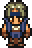 Character sprite when still.