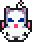 Character sprite in action.
