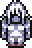 Character sprite in action.